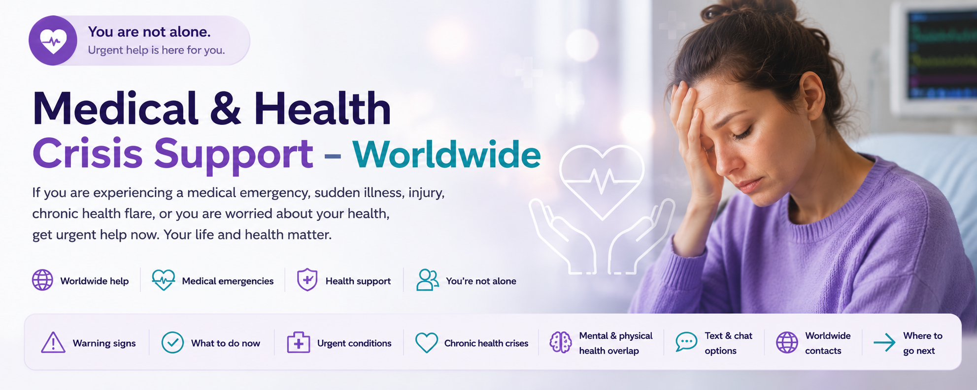Medical and Health Crisis Support Worldwide