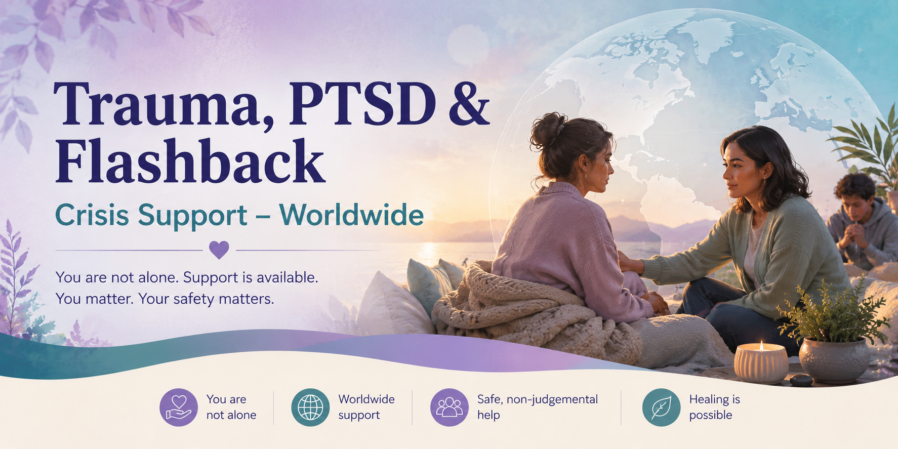 Trauma PTSD and Flashback Crisis Support Worldwide
