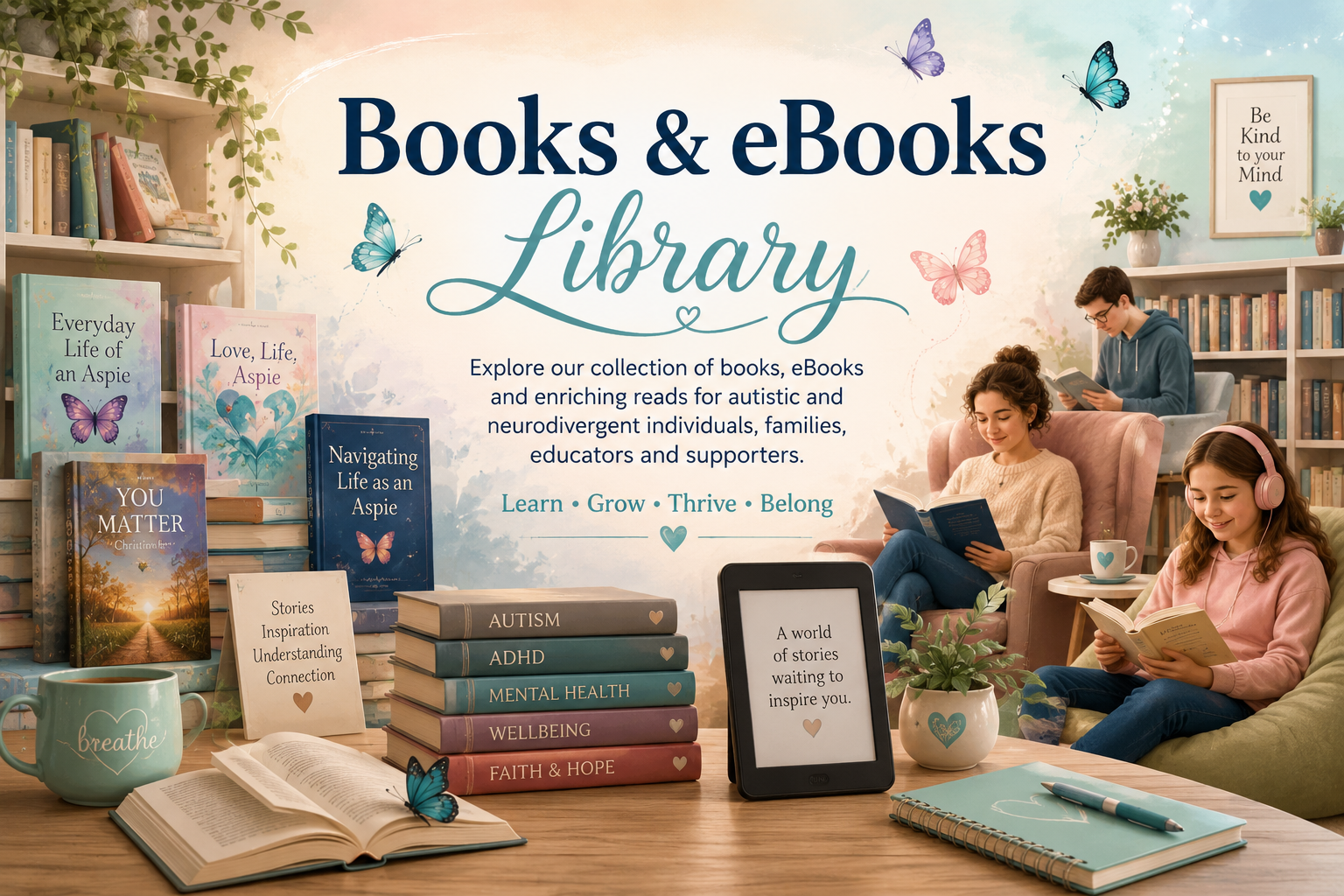 Books and eBooks Library