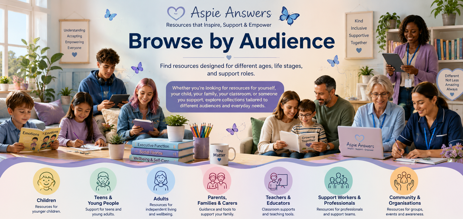 Browse by Audience - Aspie Answers Resource Library