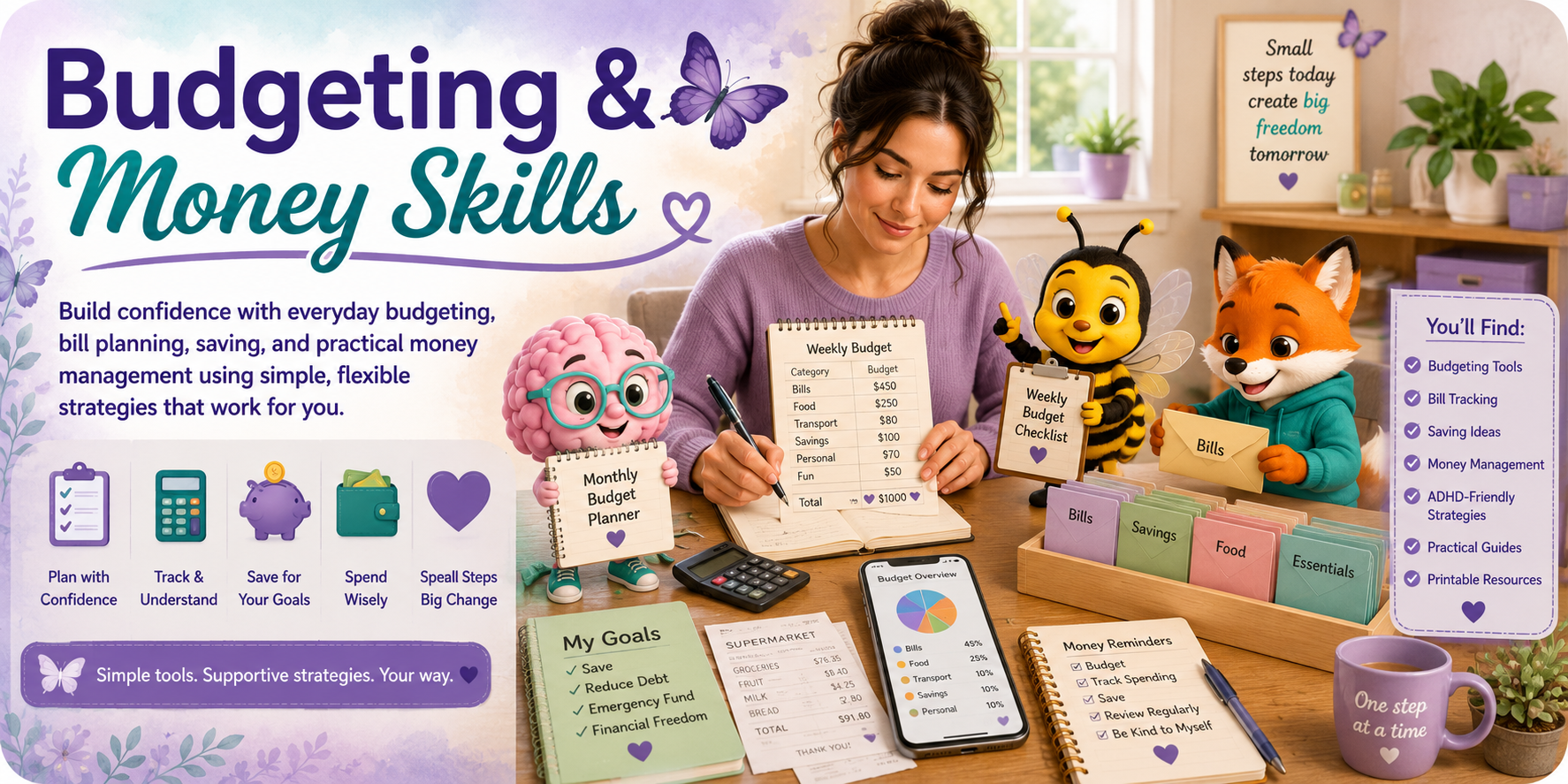 Budgeting and Money Skills Everyday Help