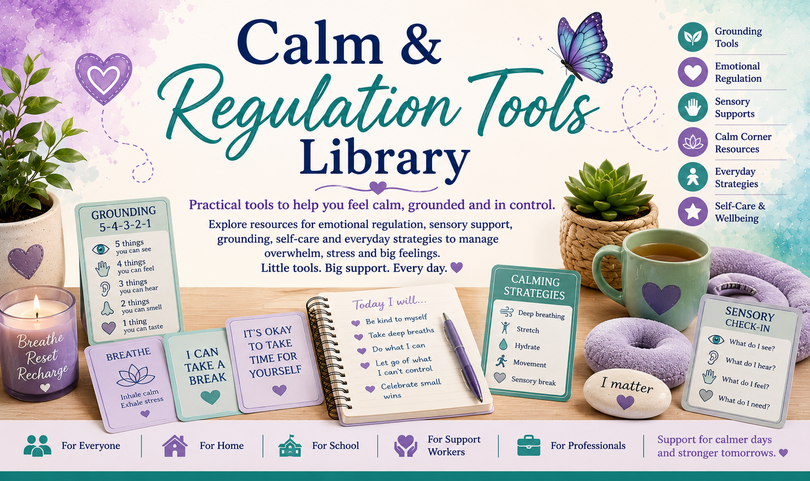 Calm and Regulation Tools Library