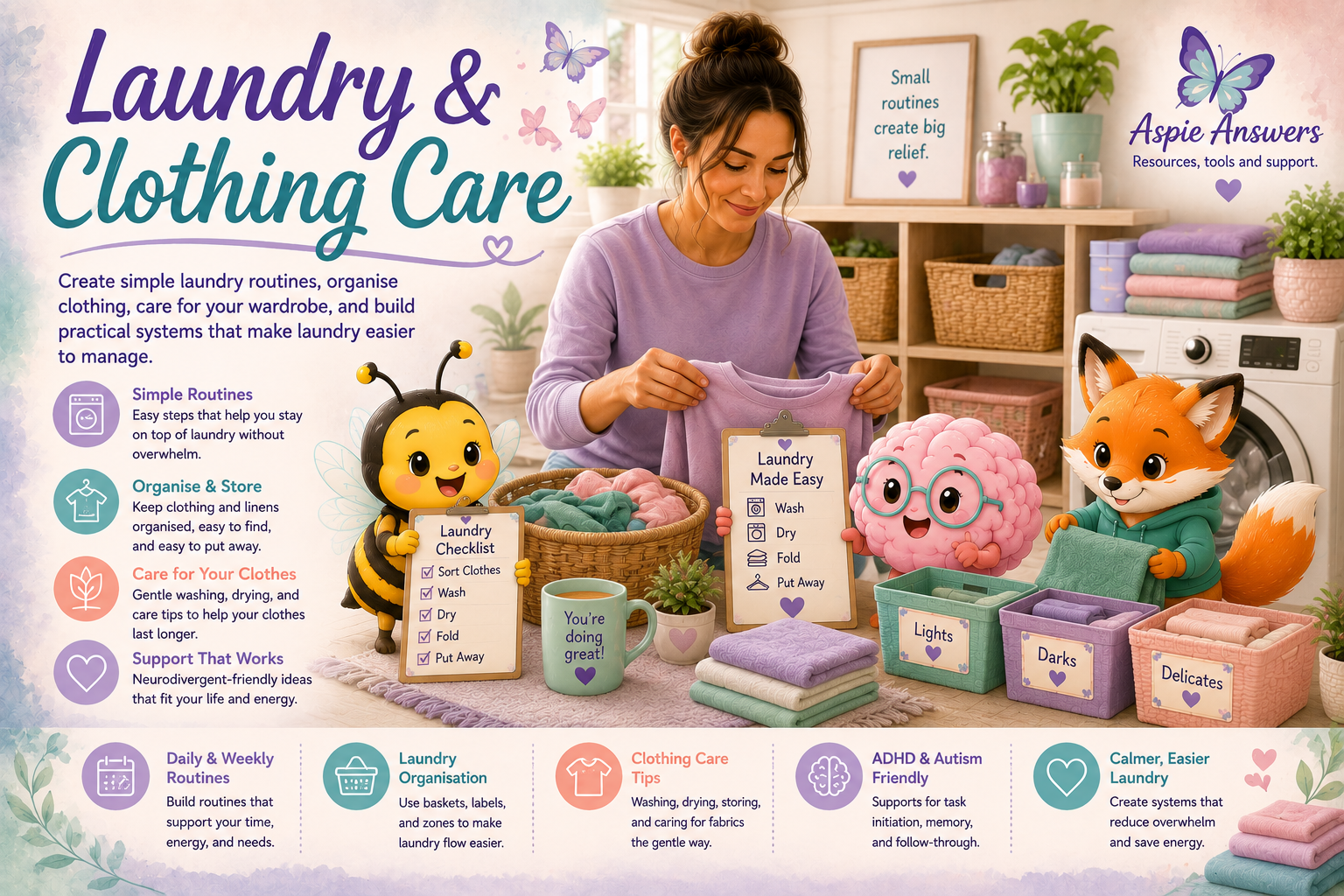 Laundry and Clothing Care Everyday Help