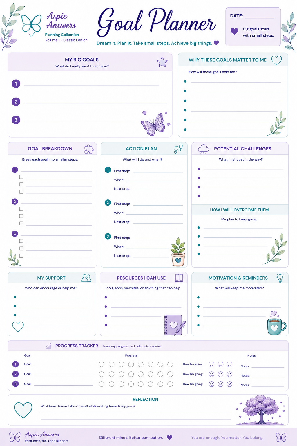 Goal Planner Classic Edition