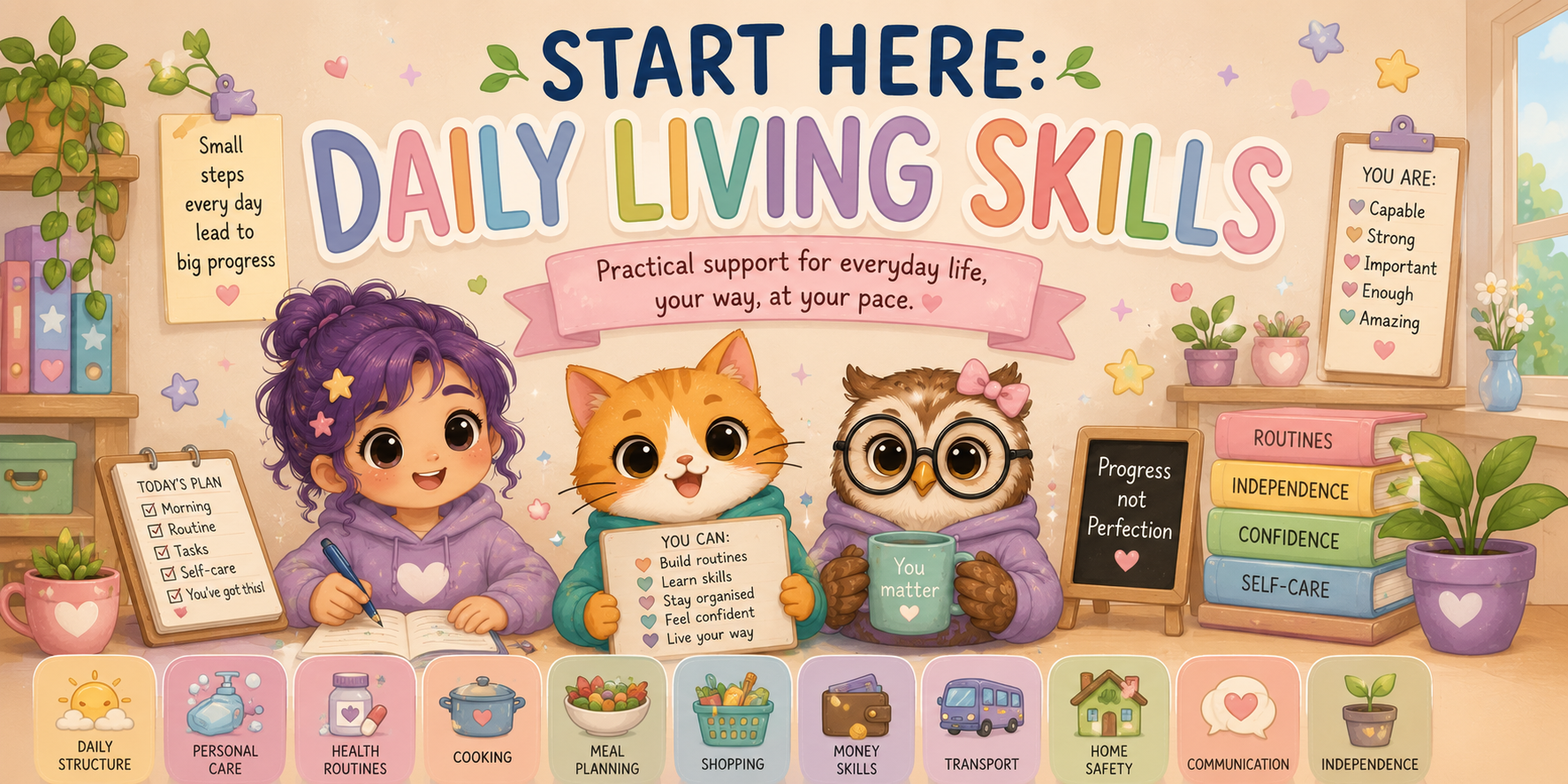 Start Here Daily Living Skills