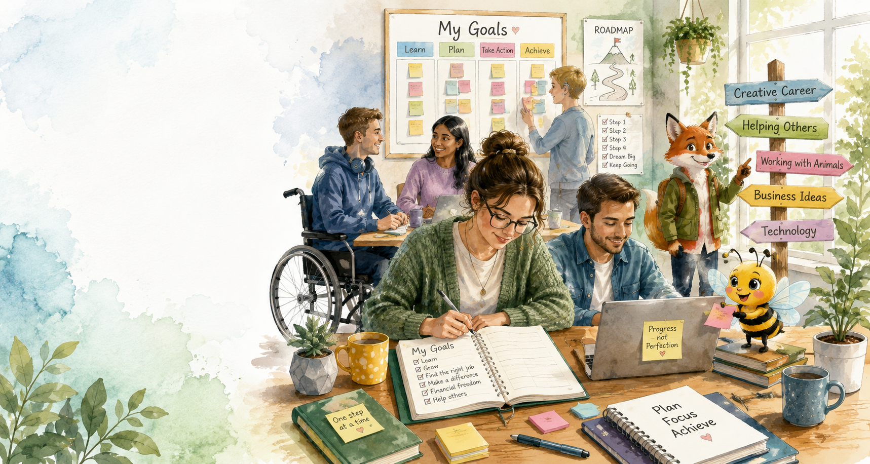 Goal Setting and Career Planning — turning ideas into manageable next steps
