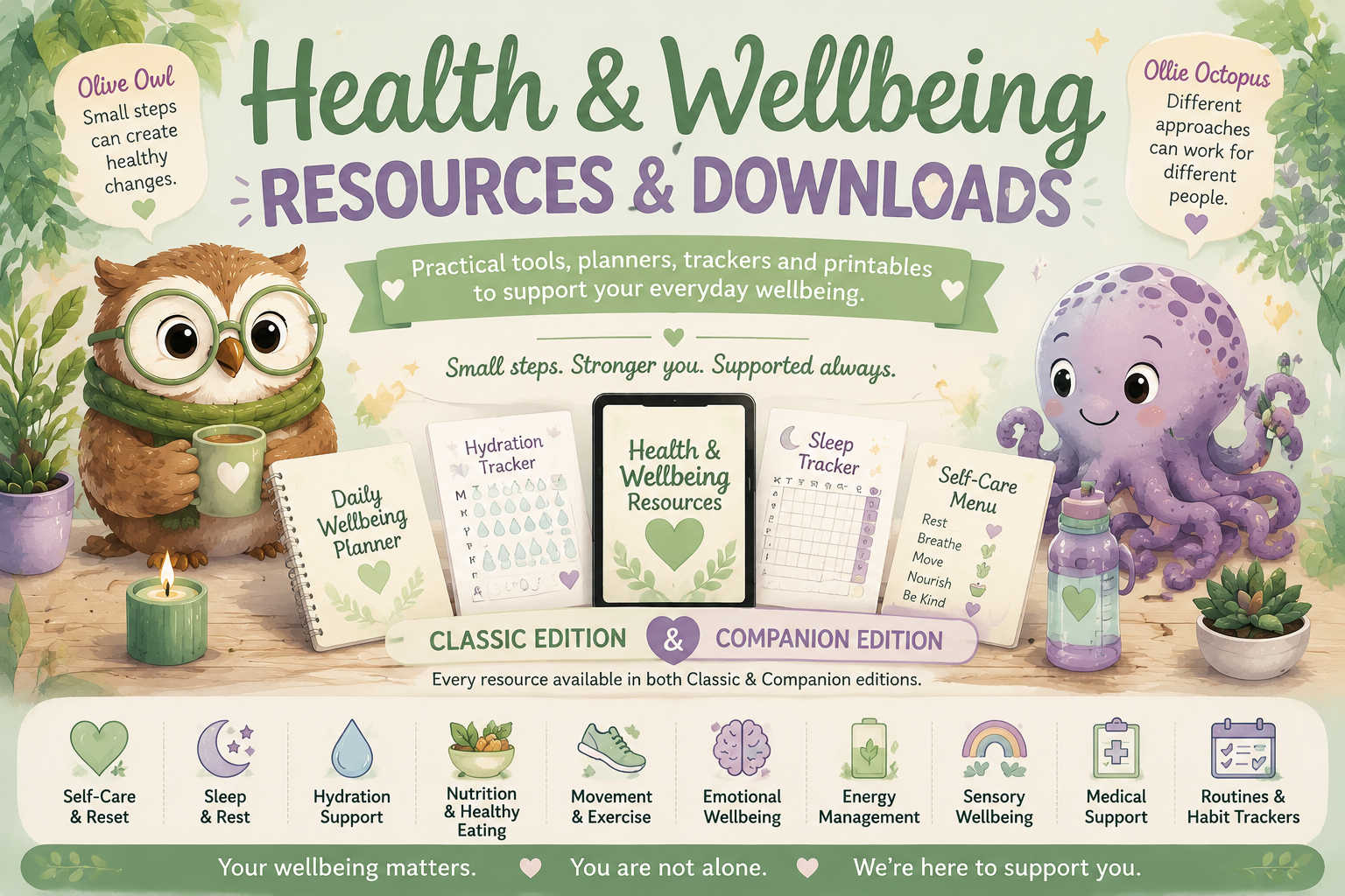 Health and Wellbeing Resources and Downloads