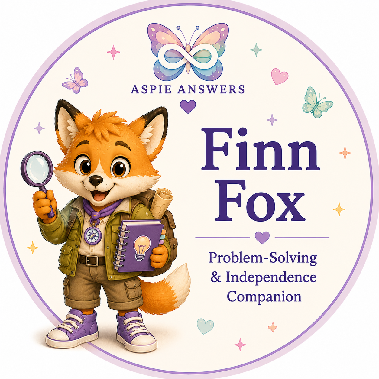 Finn Fox workplace support companion