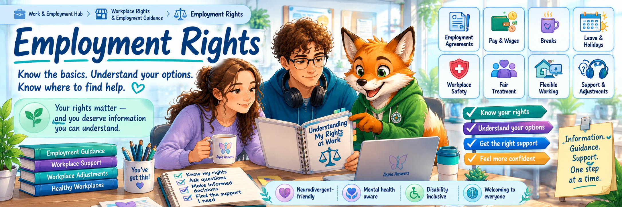 Employment Rights — Aspie Answers Work & Employment Hub resource.