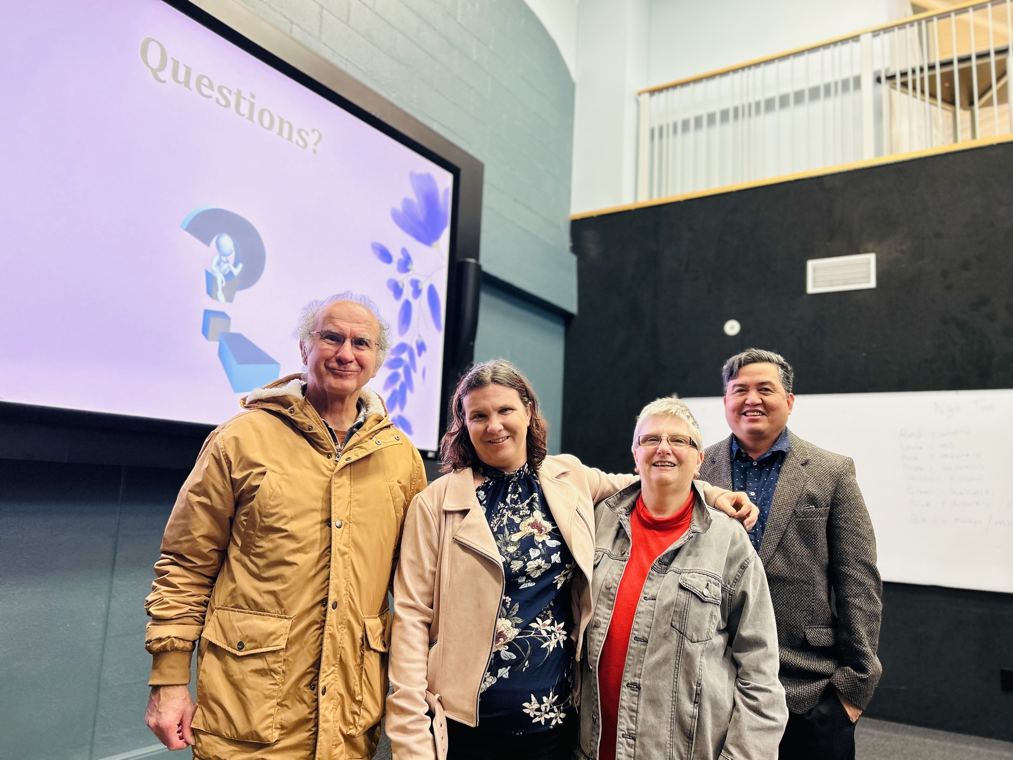 Group photograph from an Aspie Answers community event