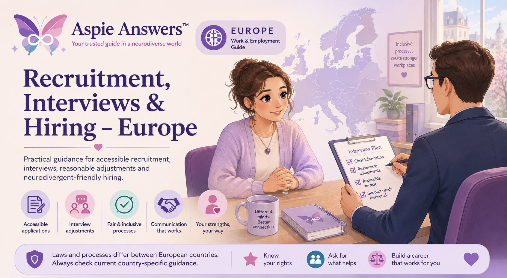 Recruitment, Interviews and Hiring Europe — Aspie Answers Work and Employment guidance