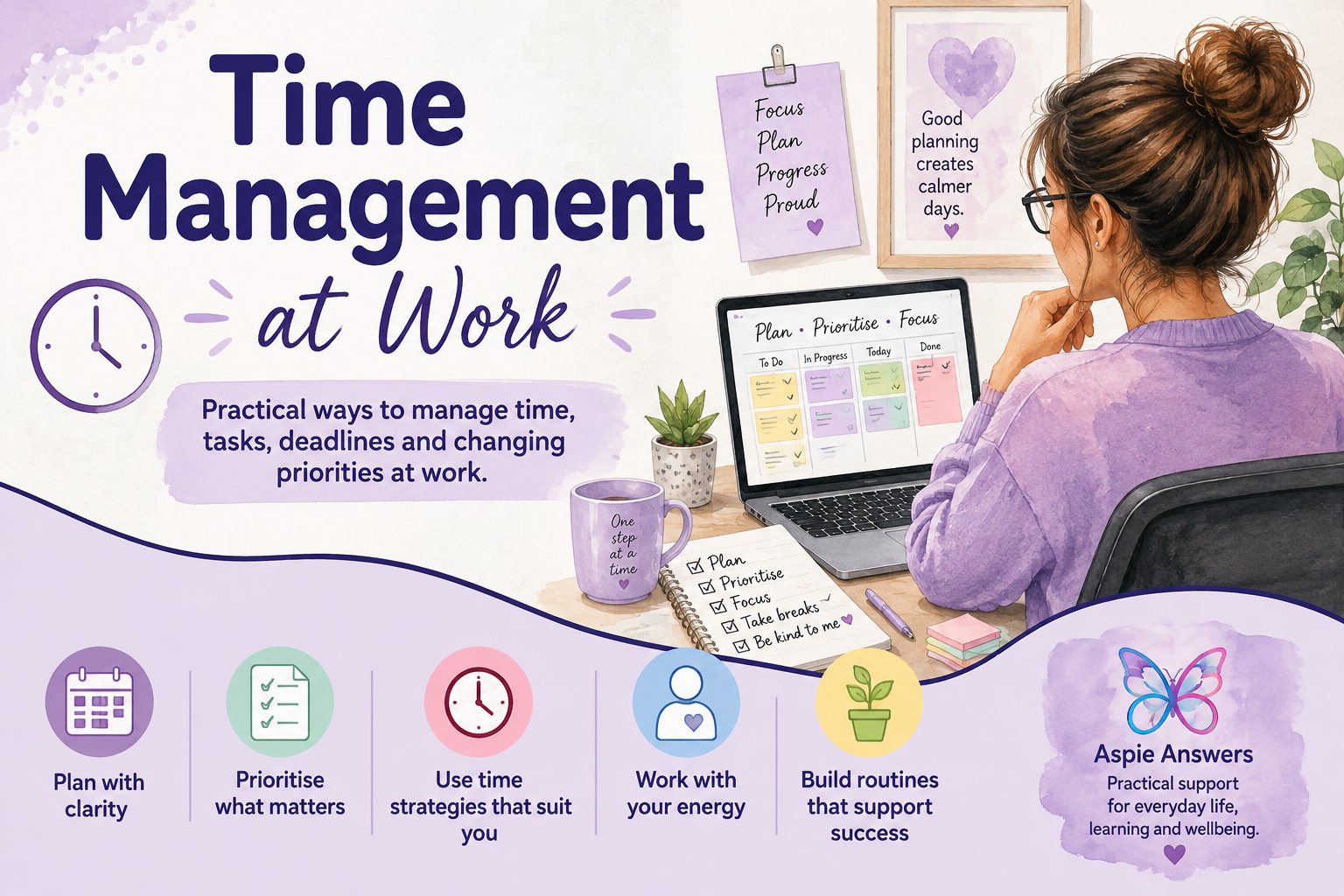 Time Management at Work - practical strategies for managing time, tasks and deadlines