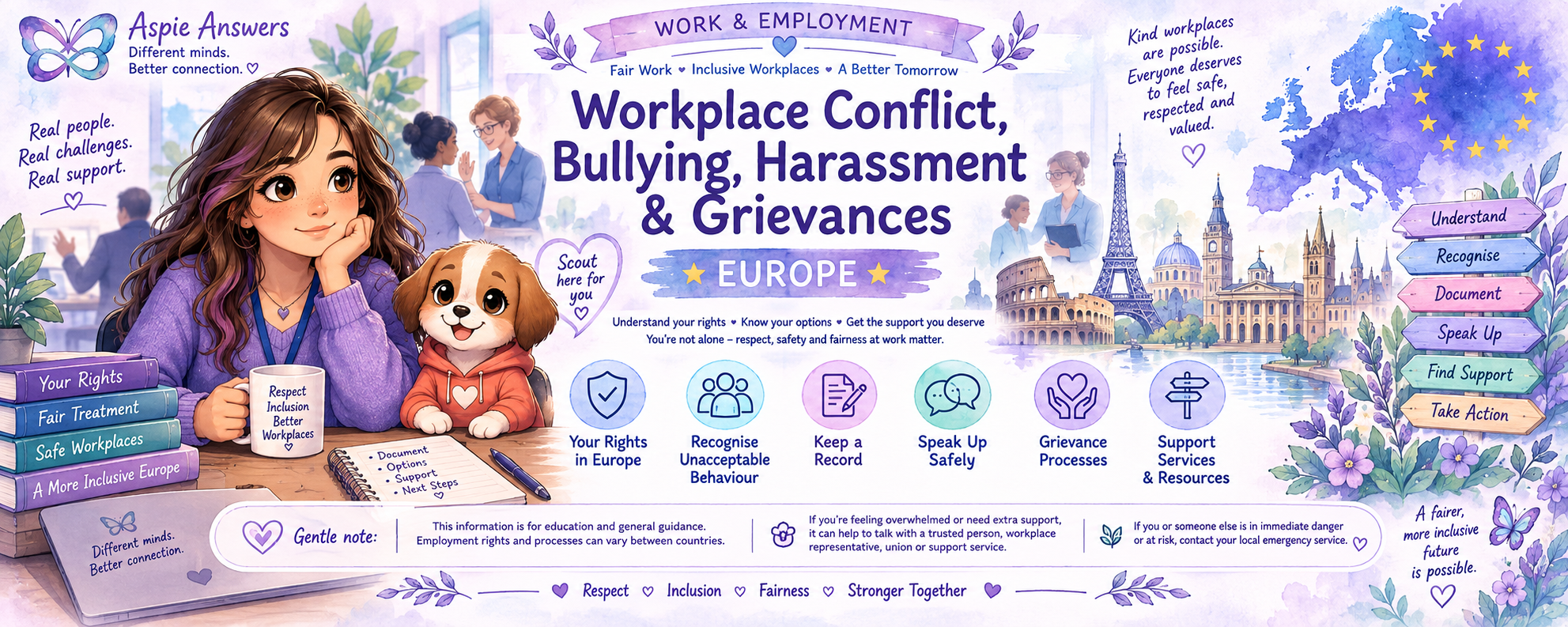 Workplace Conflict, Bullying, Harassment and Grievances Europe — Aspie Answers Work and Employment