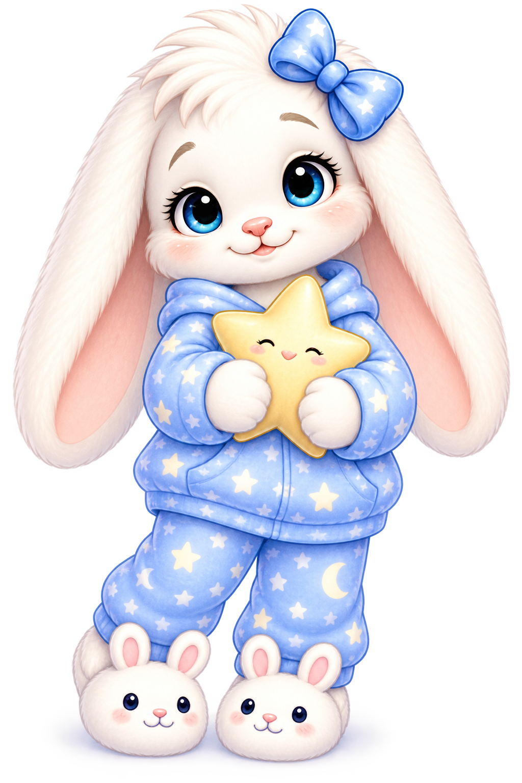 Luna Bunny, Aspie Answers Companion for rest, sleep and gentle routines