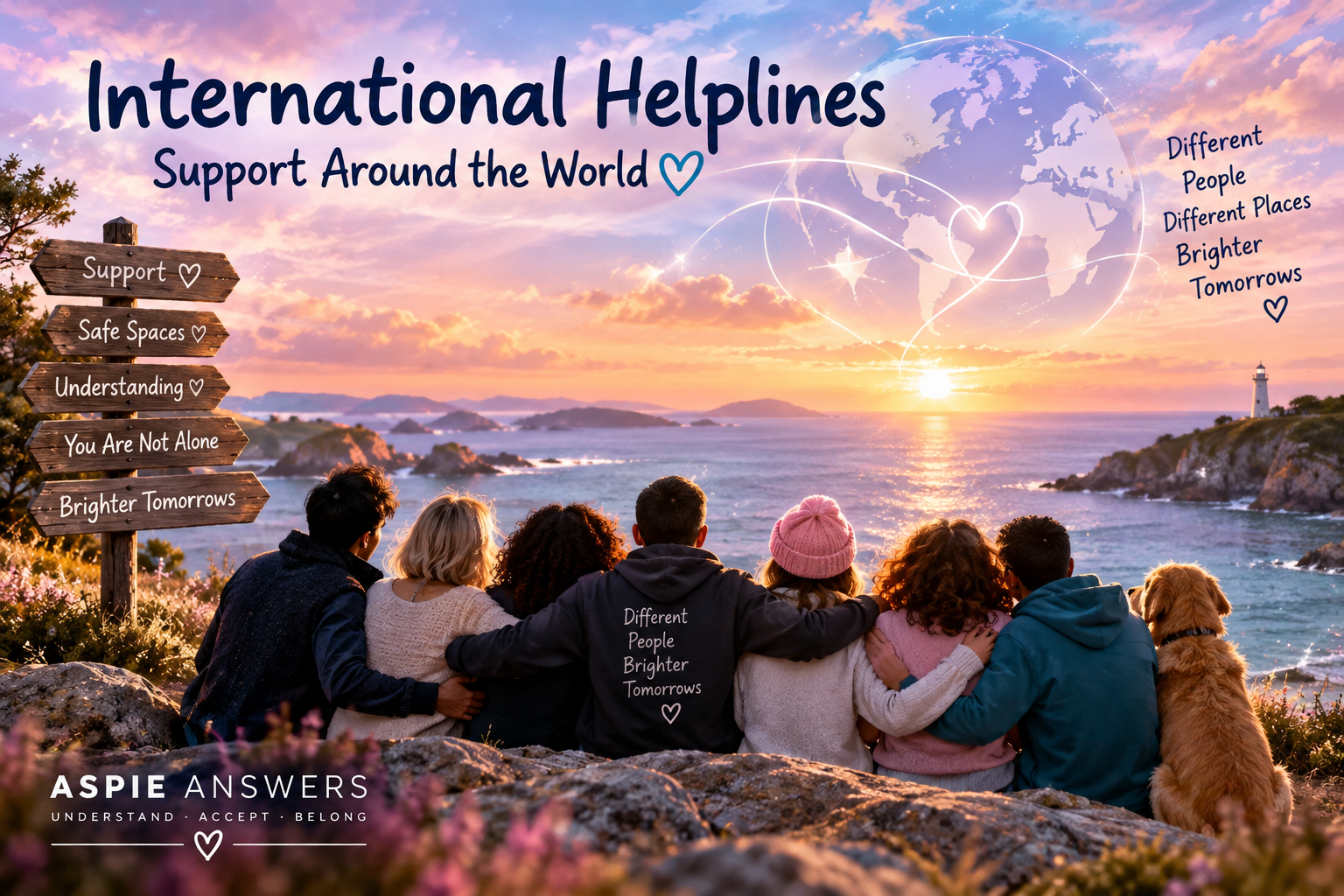 International Helplines — support around the world