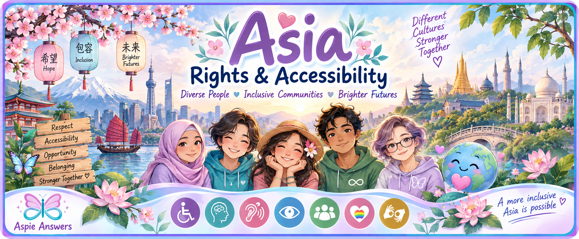 Asia Rights and Accessibility — disability rights, access, advocacy, inclusion and support pathways across Asia.