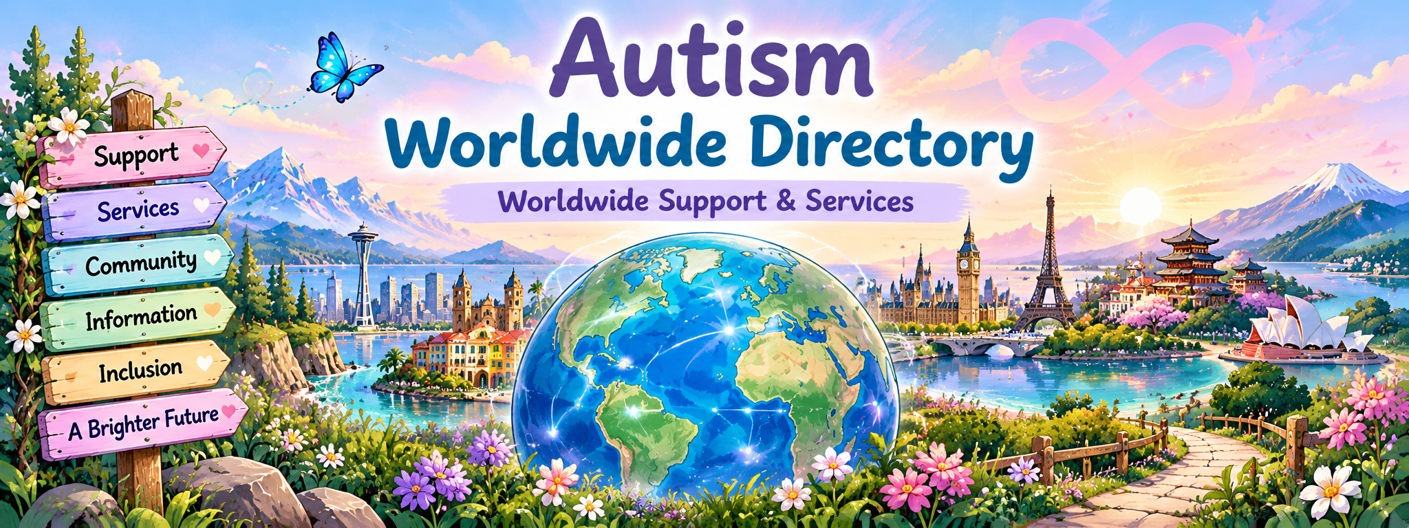Autism Worldwide Directory — worldwide support and services