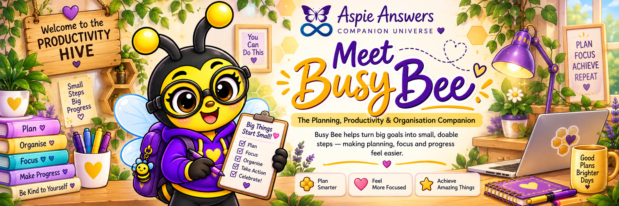 Meet Busy Bee banner