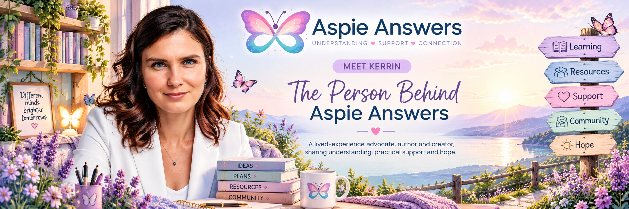 Meet Kerrin, founder of Aspie Answers