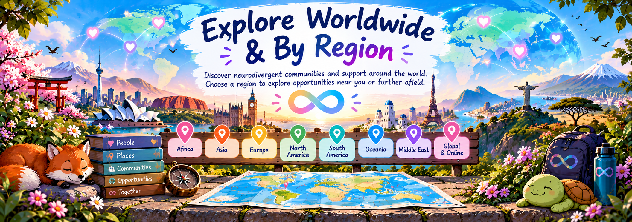 Explore Worldwide and By Region.