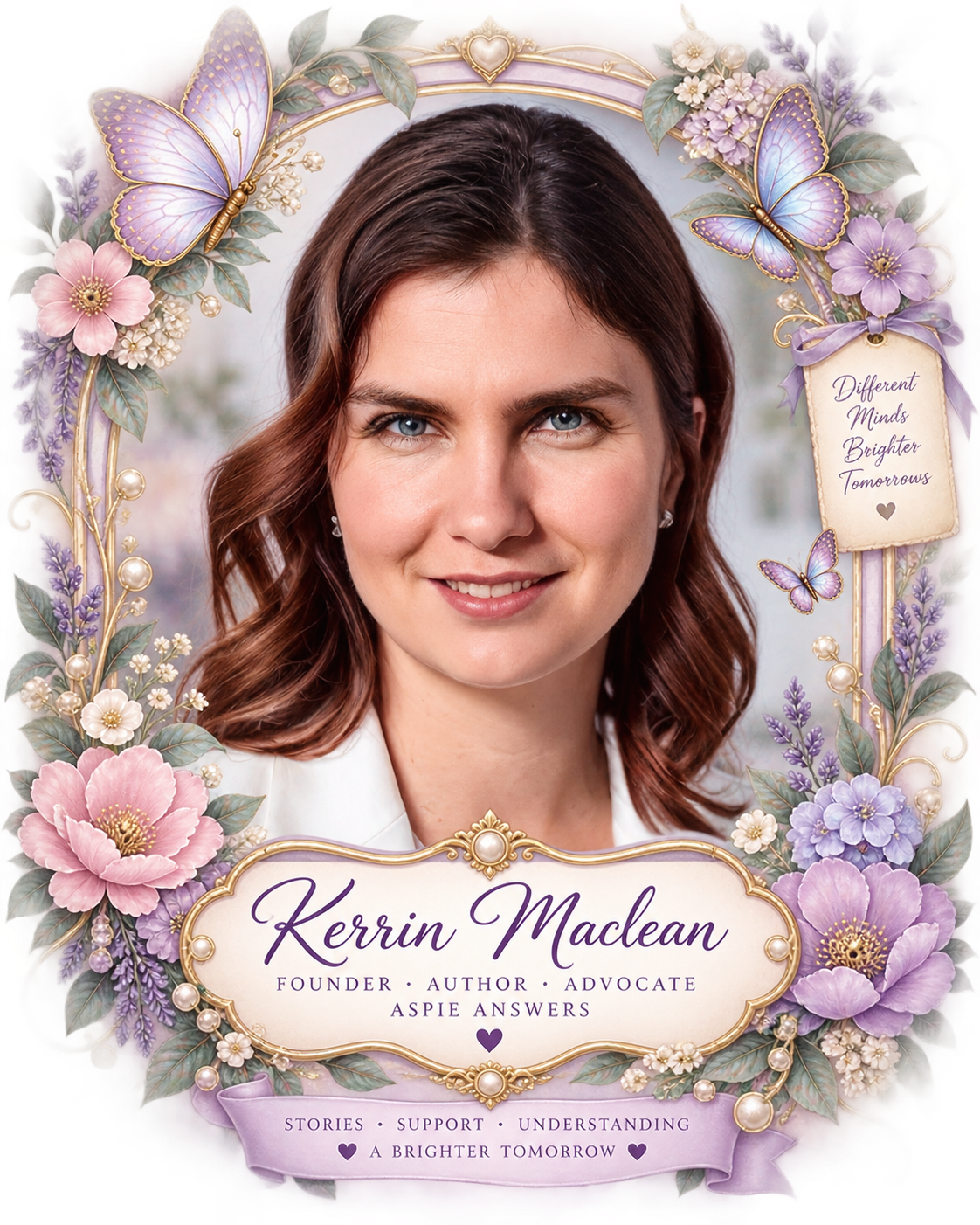 Kerrin Maclean — founder, author and advocate behind Aspie Answers.