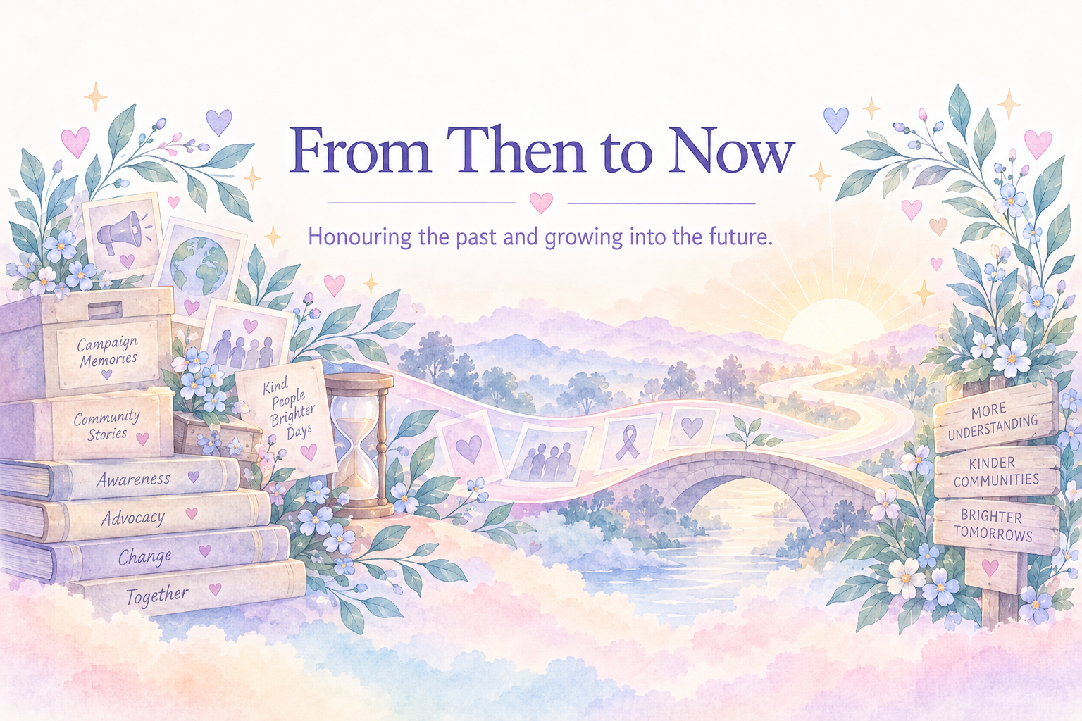 From Then to Now — honouring the past and growing into the future.