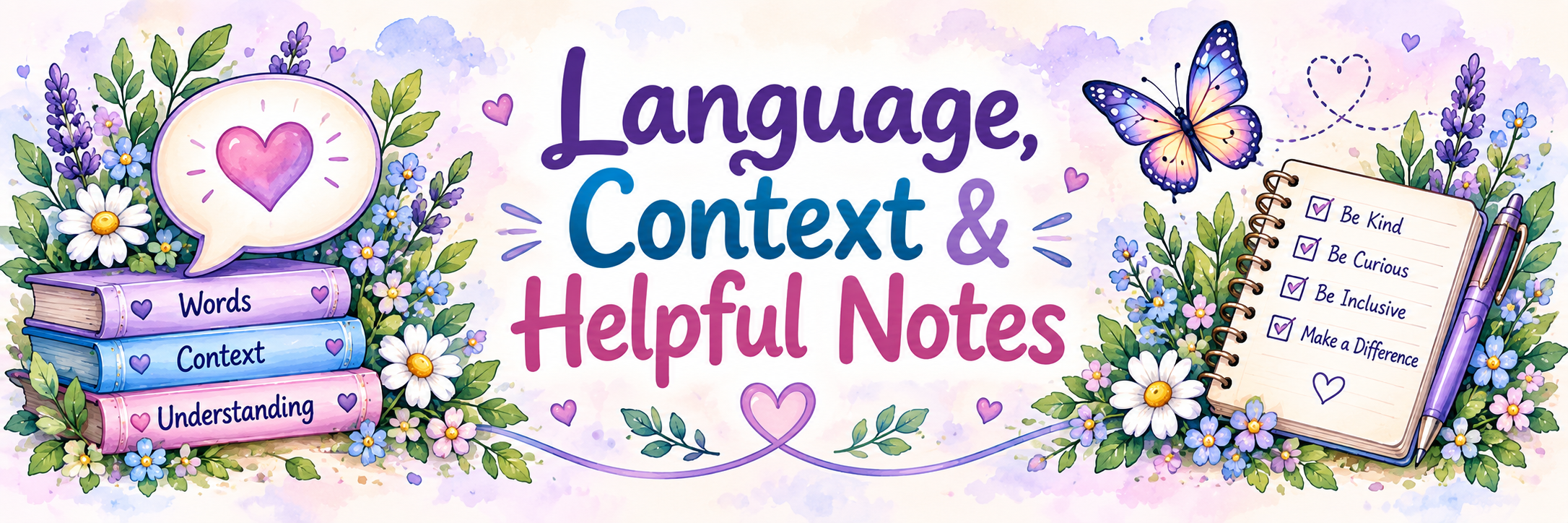 Language, Context and Helpful Notes.