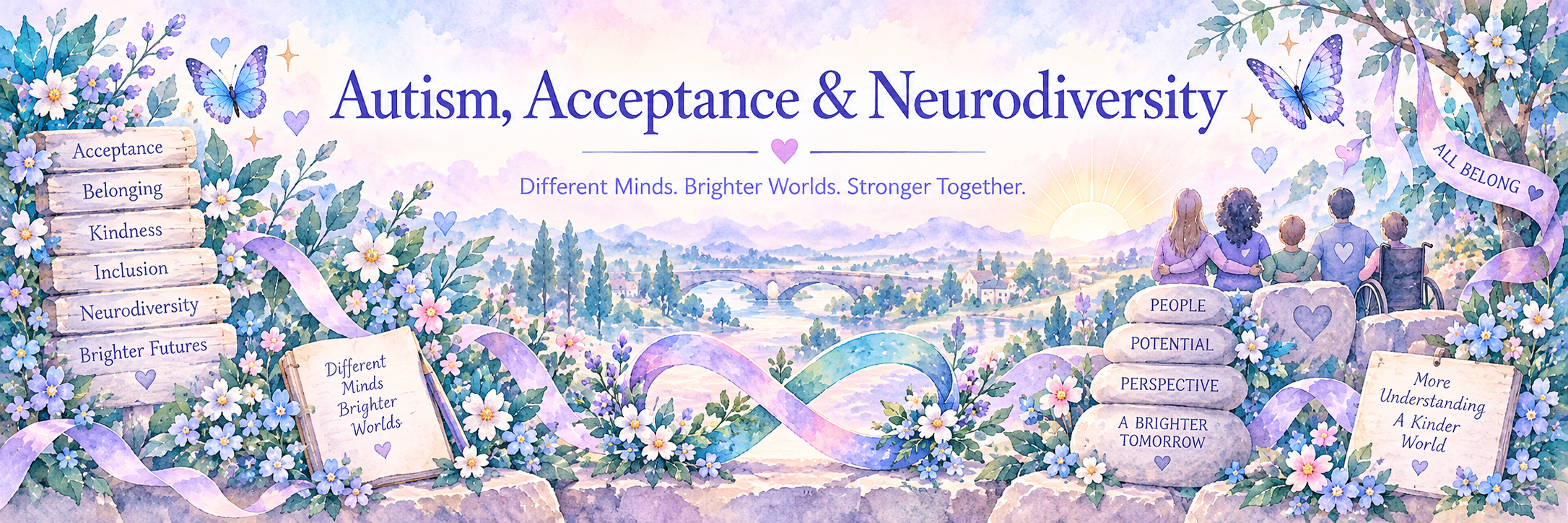 Autism, Acceptance and Neurodiversity.