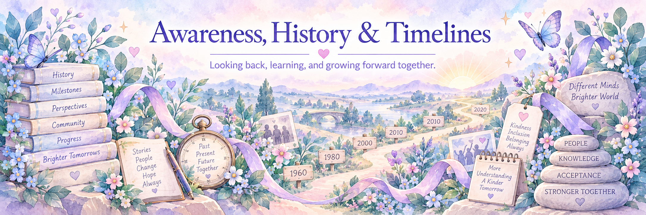 Awareness, History and Timelines — looking back, learning, and growing forward together.