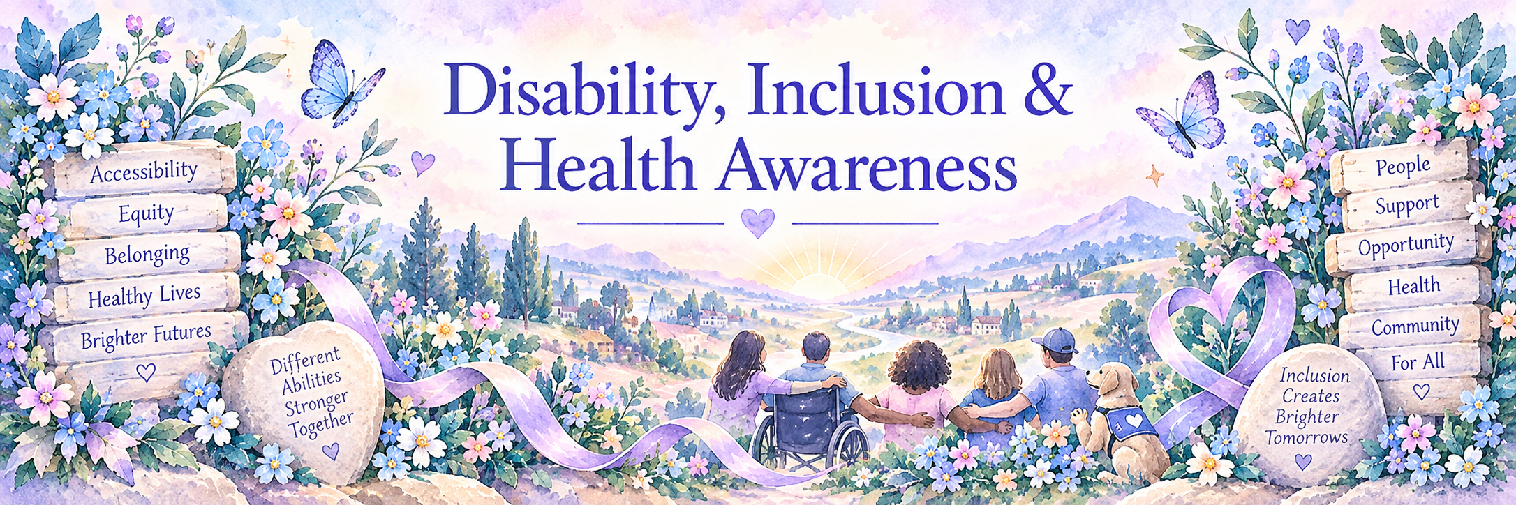 Disability, Inclusion and Health Awareness.