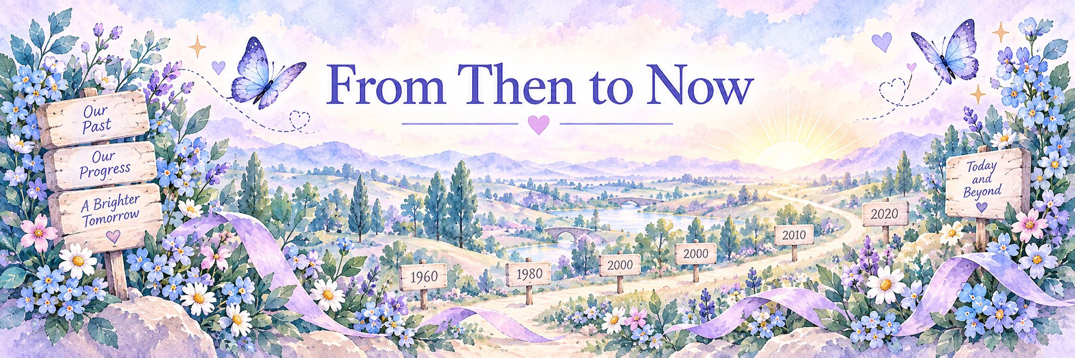 From Then to Now.