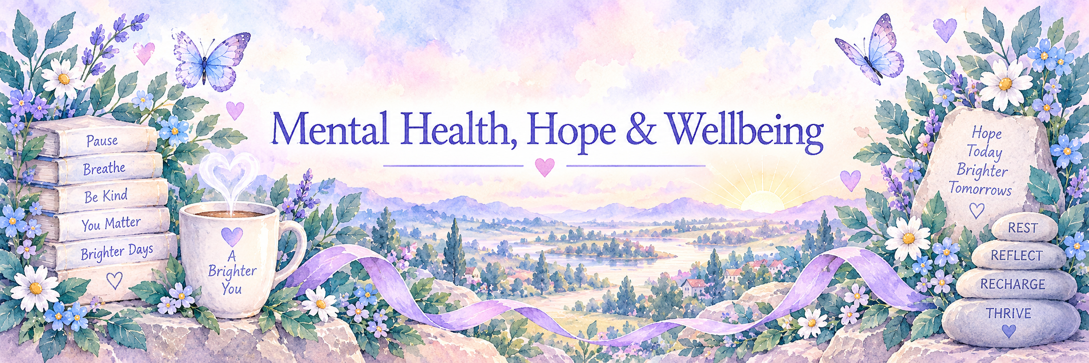Mental Health, Hope and Wellbeing.