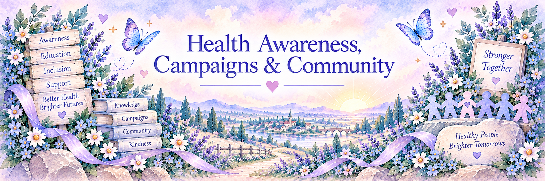 Health Awareness, Campaigns and Community.