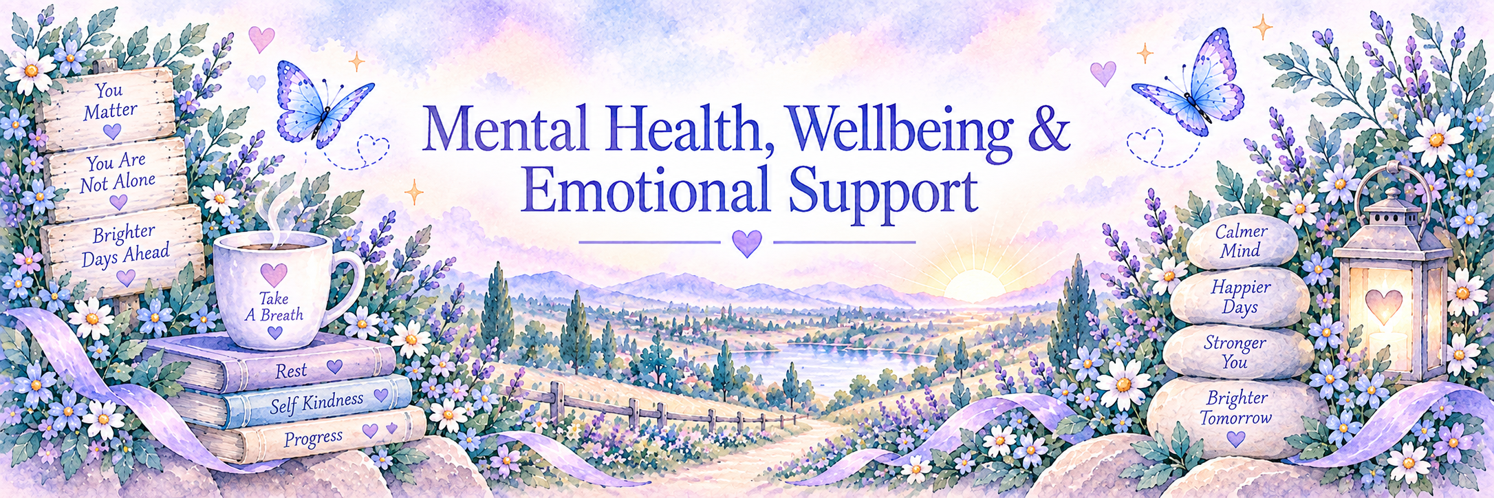 Mental Health, Wellbeing and Emotional Support.