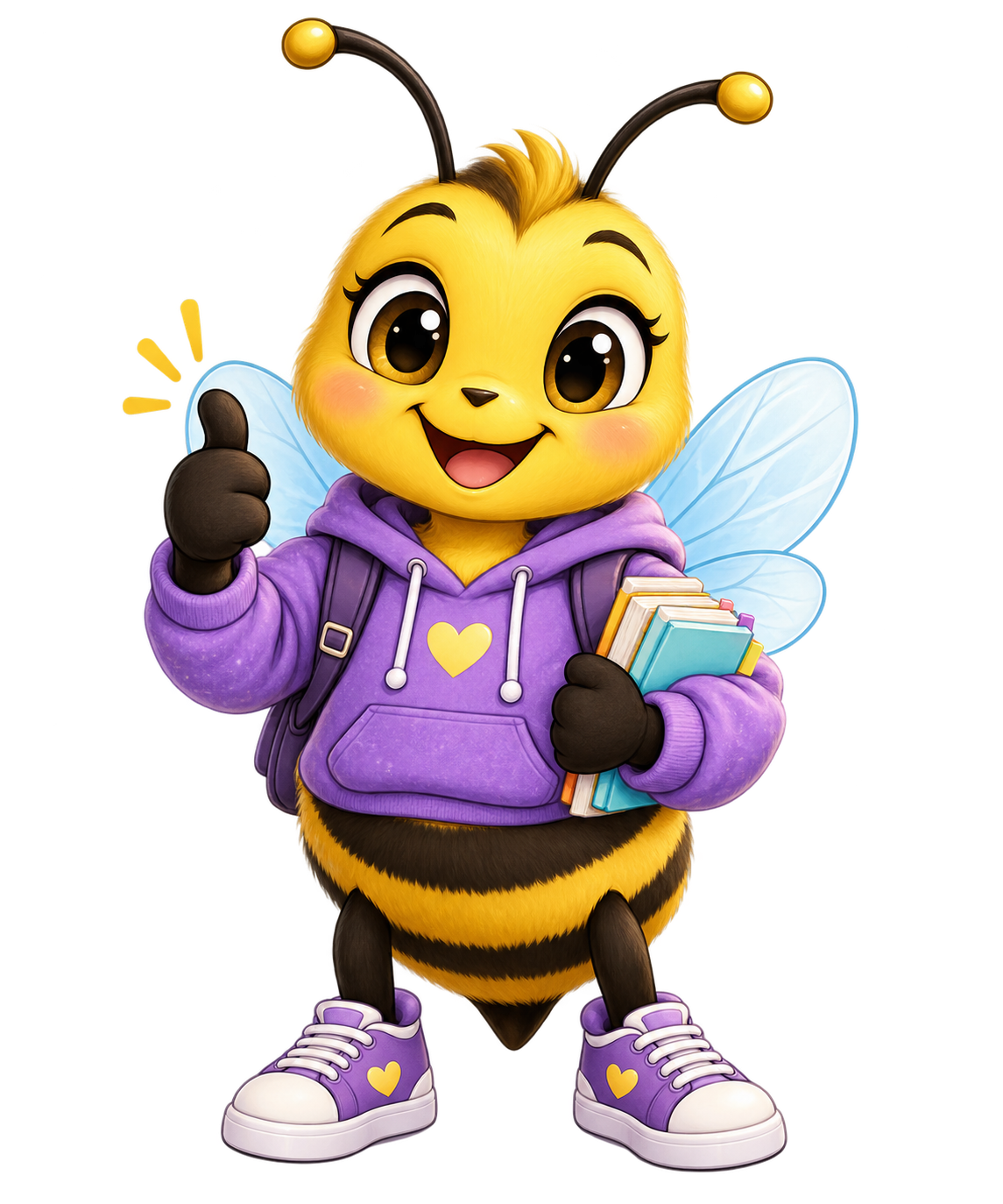 Busy Bee, the official gender-neutral Aspie Answers Companion