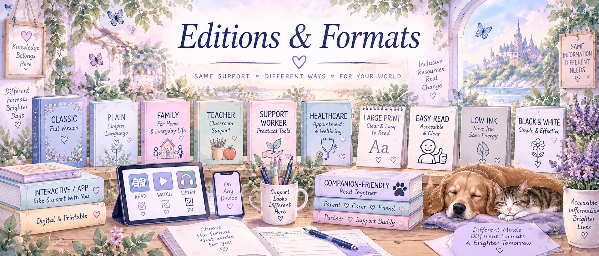 Editions and Formats.