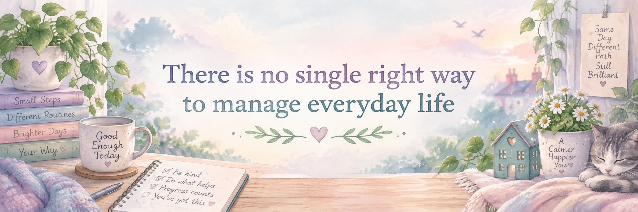 There is no single right way to manage everyday life