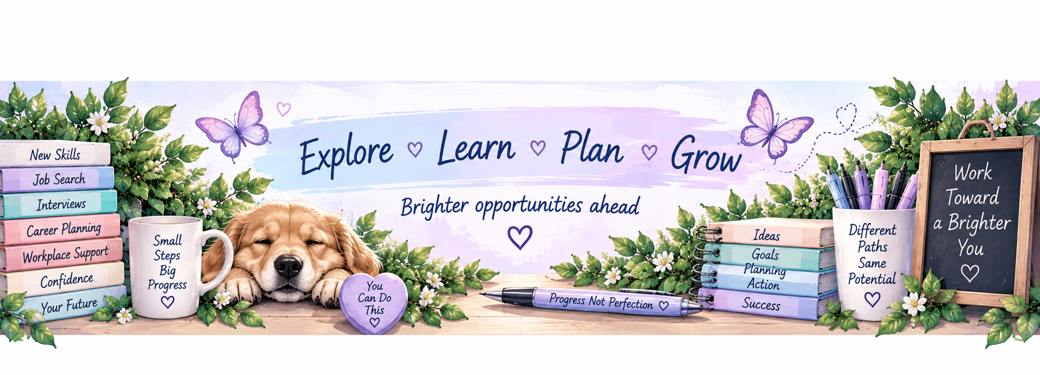 Explore, Learn, Plan and Grow