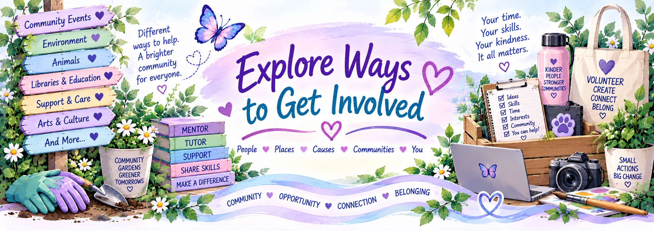 Explore Ways to Get Involved