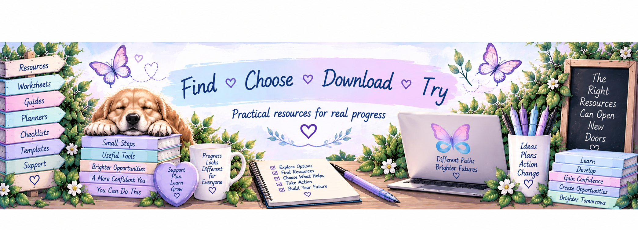 Find, Choose, Download and Try