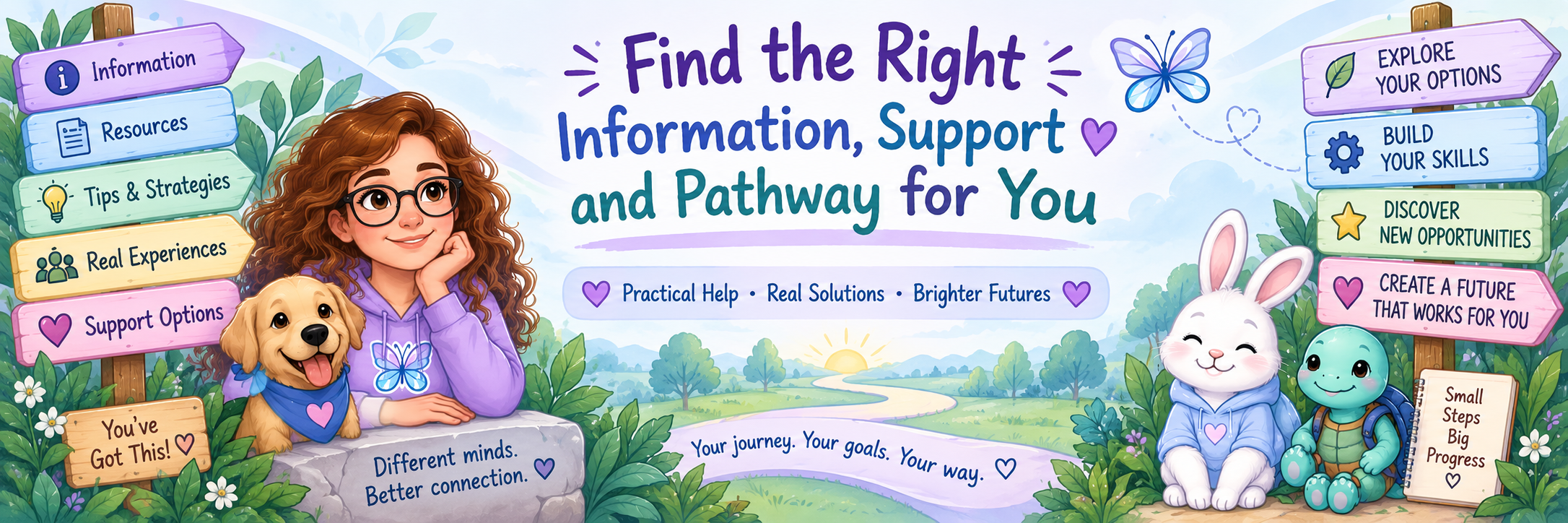 Find your Work and Employment pathway divider