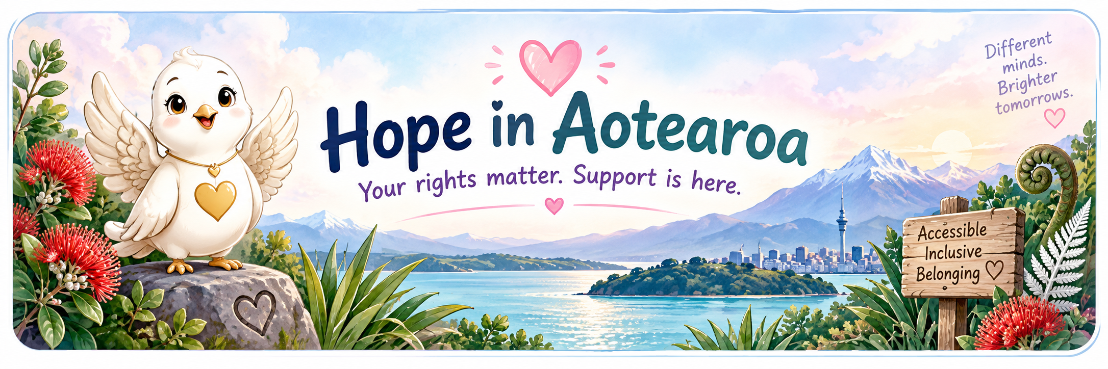 Hope in Aotearoa — your rights matter and support is here, featuring Hope from the Aspie Answers Companion Universe.