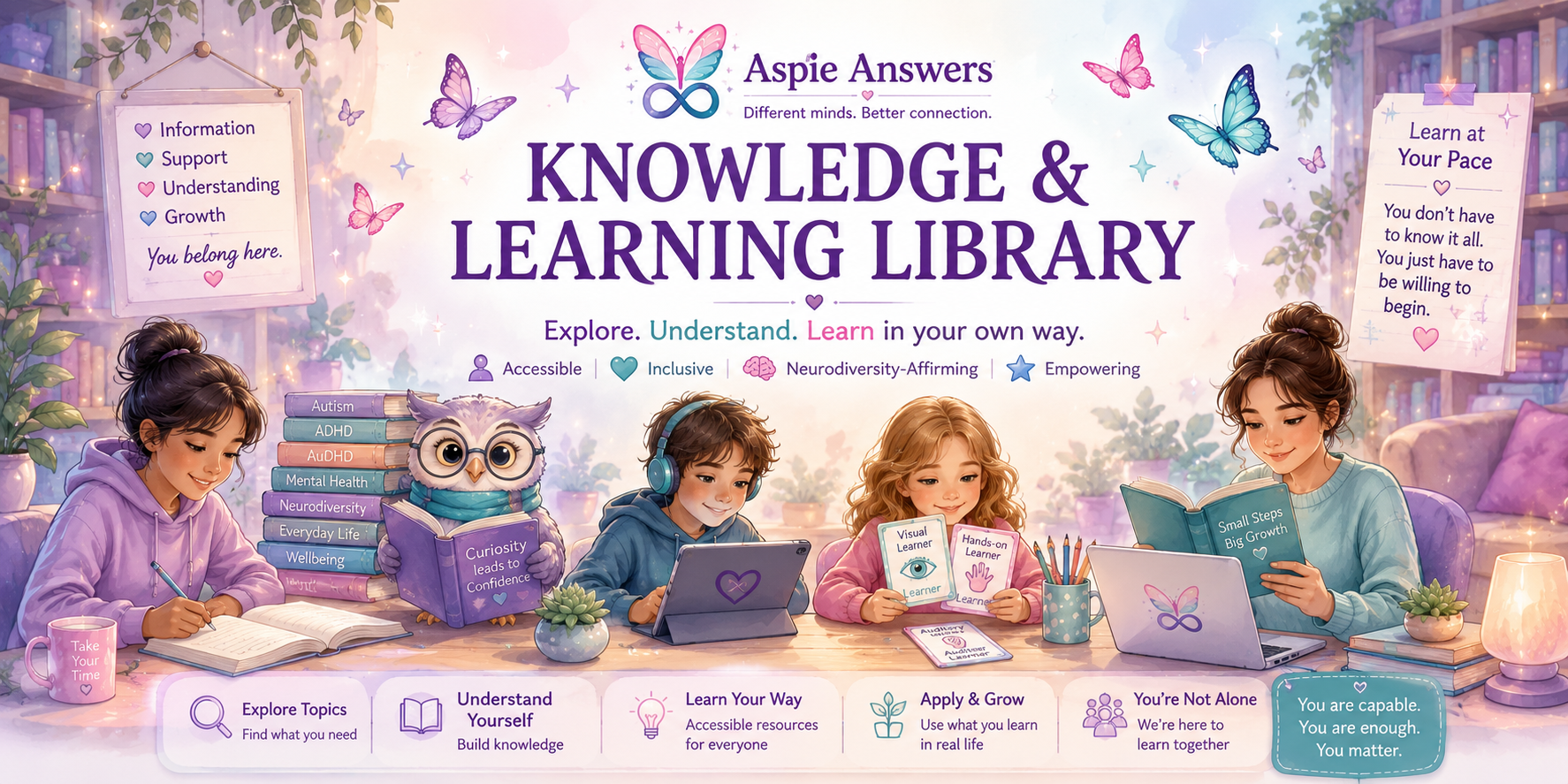 Knowledge and Learning Library — explore, understand and learn in your own way