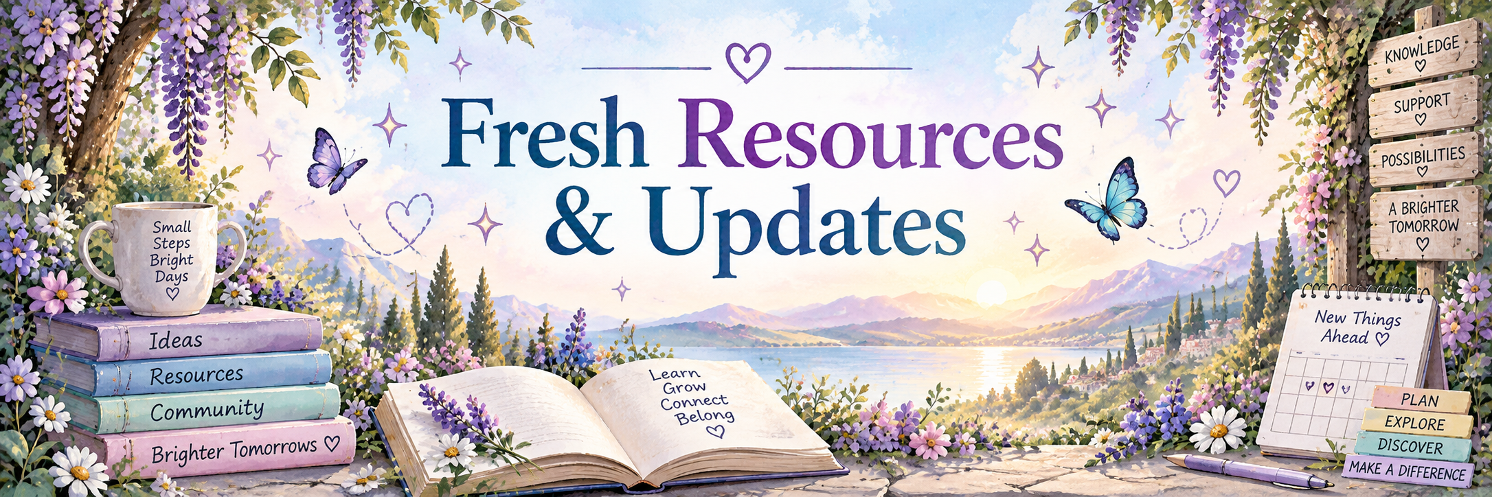 Fresh Resources and Updates.