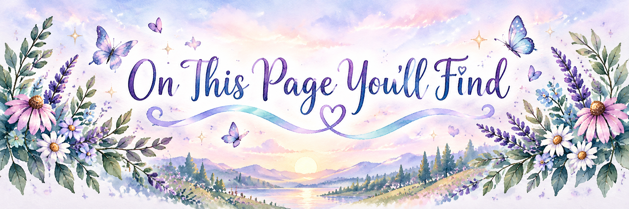 On This Page You’ll Find.