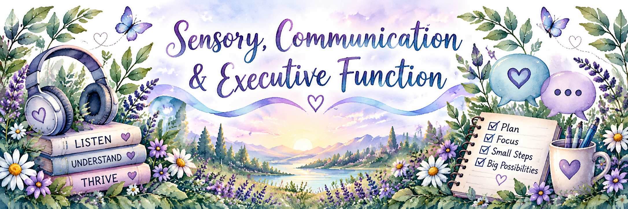 Sensory, Communication and Executive Function.