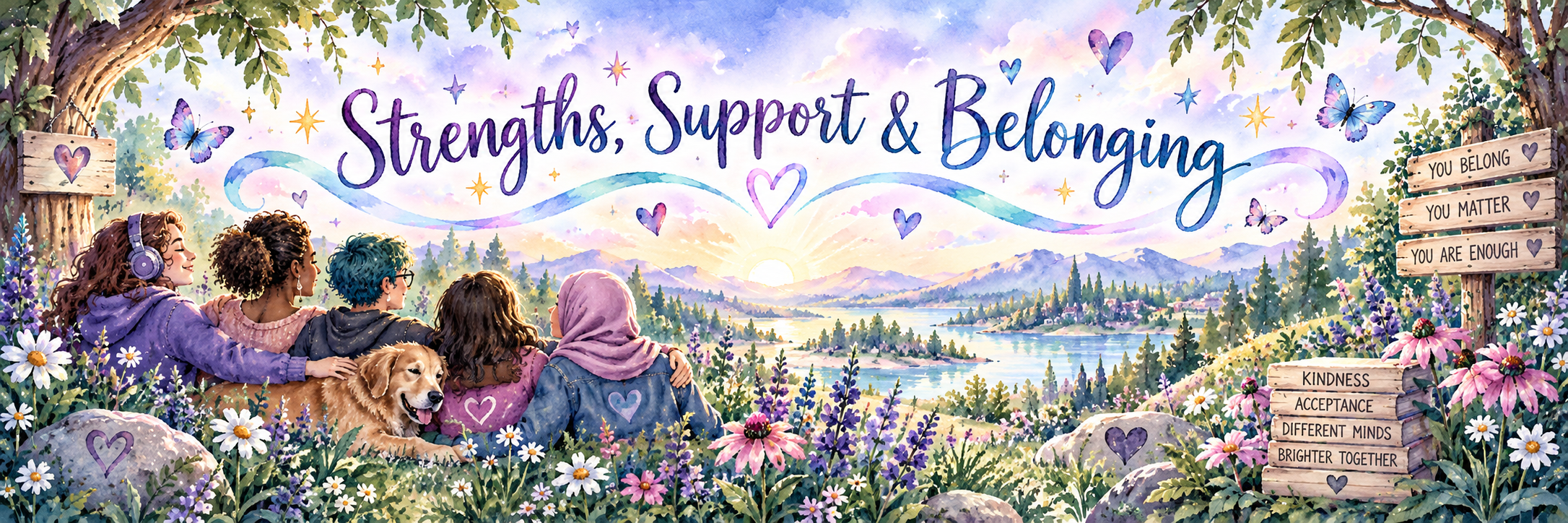 Strengths, Support and Belonging.