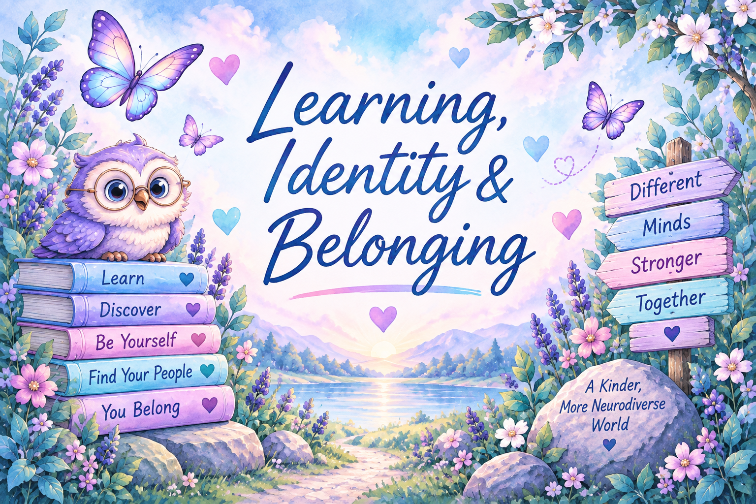 Learning, Identity and Belonging.