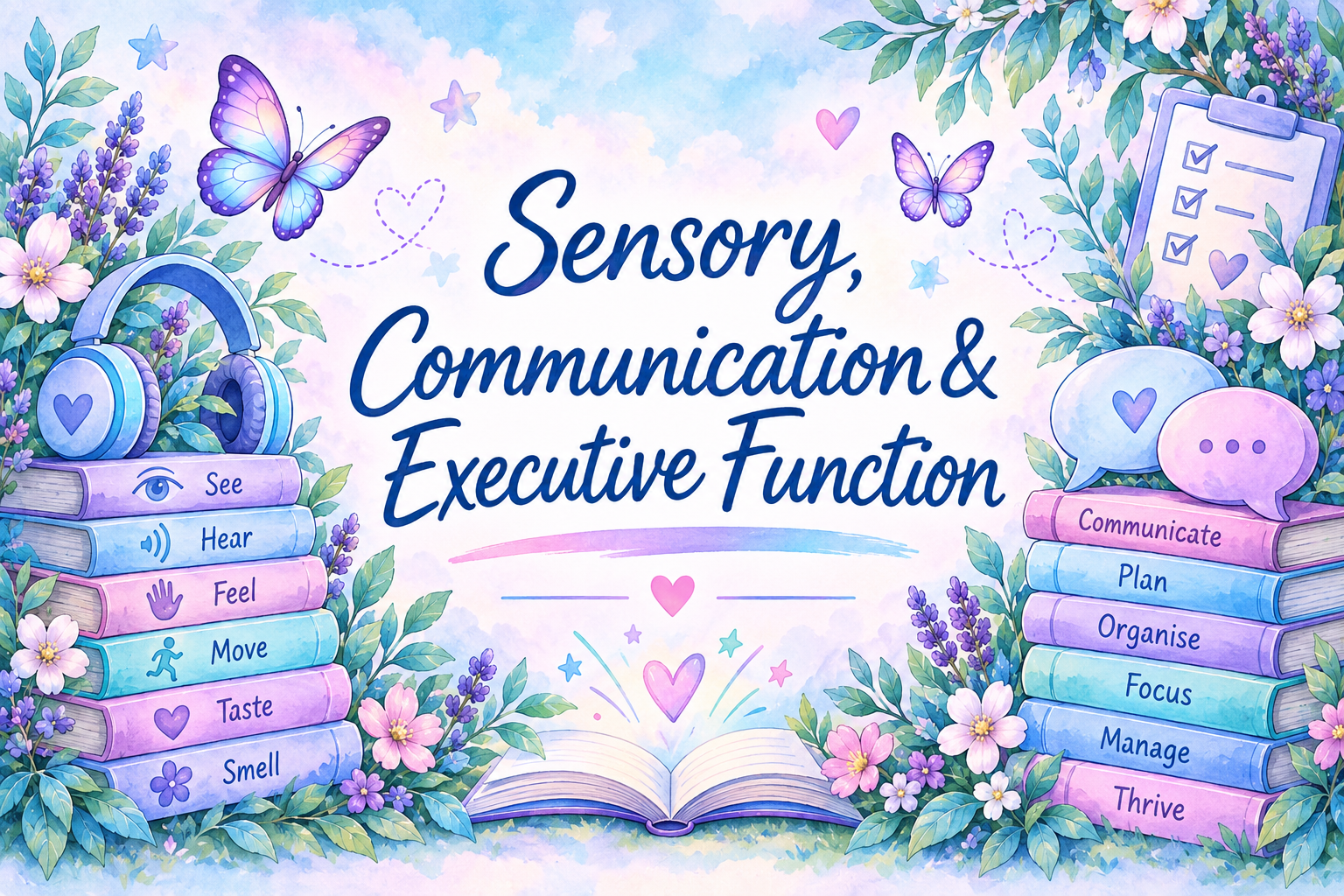 Sensory, Communication and Executive Function.
