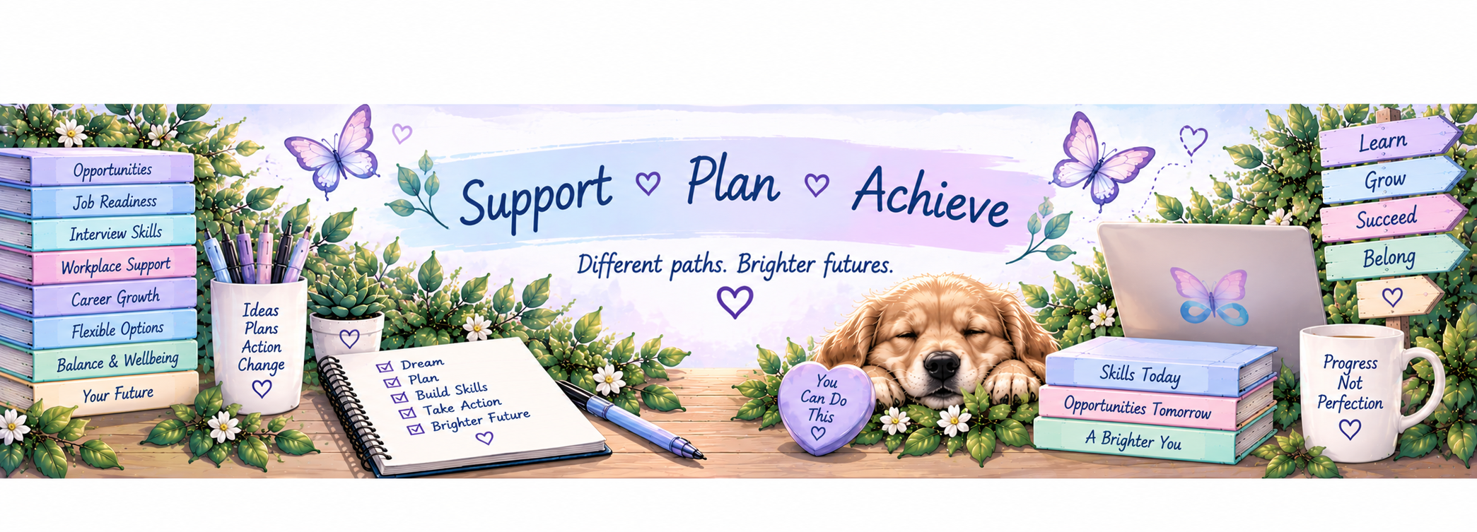 Support, Plan and Achieve